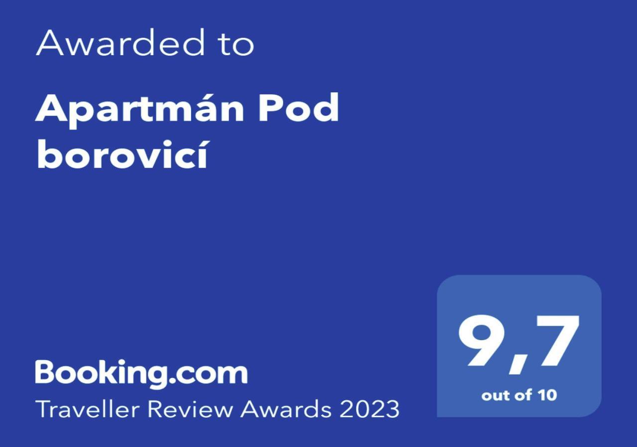 Apartman Pod Borovici Kovalovice Eksteriør billede