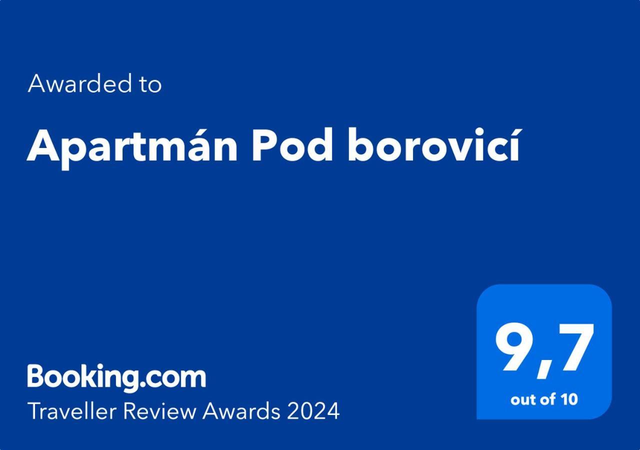 Apartman Pod Borovici Kovalovice Eksteriør billede
